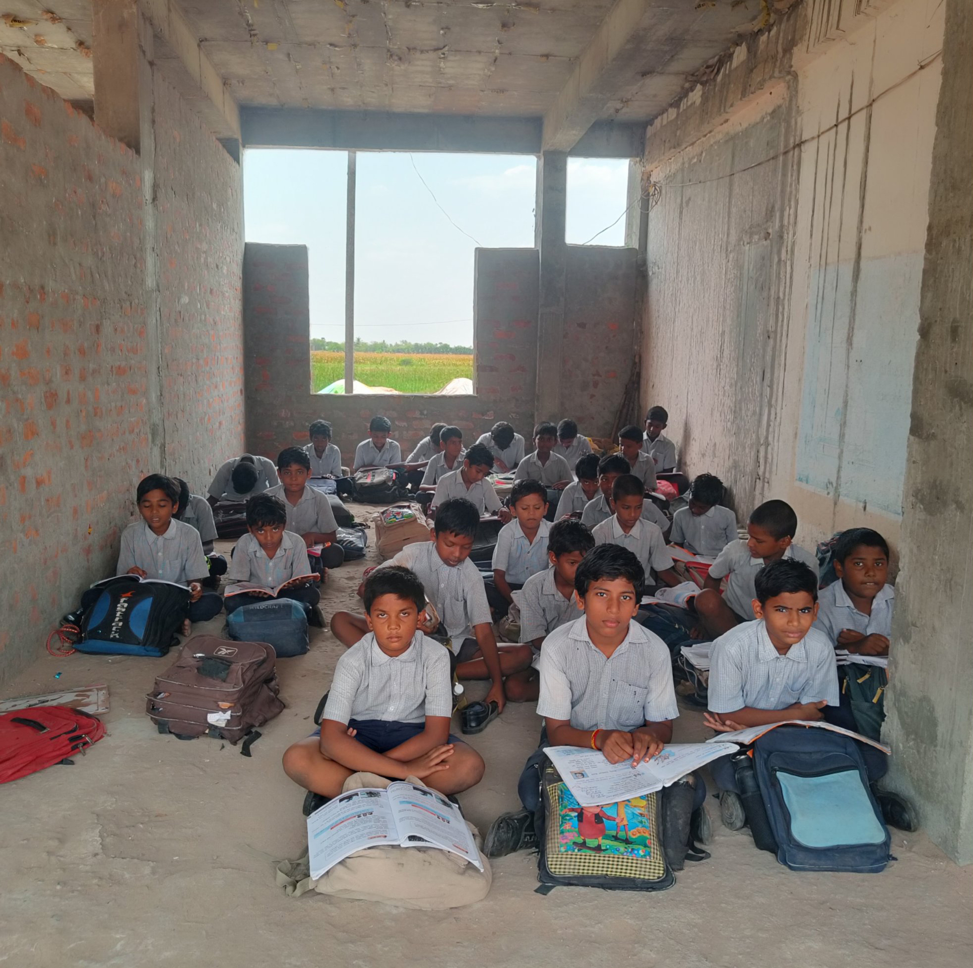 Ecole de Chirravuru, juillet 2025