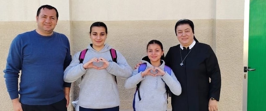 Aide à la scolarité, école Dar Al Lutuf à Aqaba, Jordanie
